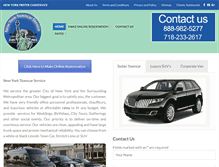 Tablet Screenshot of newyorkcitytowncarservices.com
